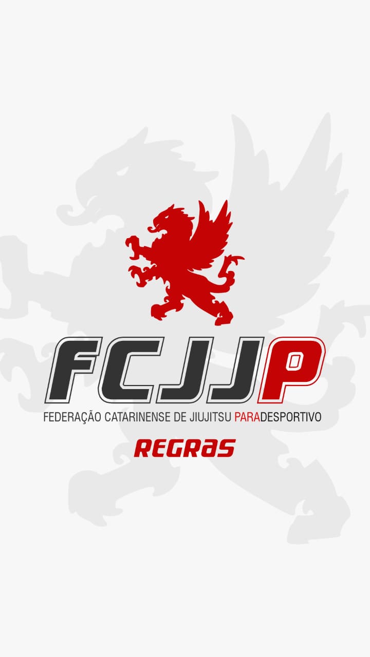 Logo da FCJJP com a palavra Regras embaixo