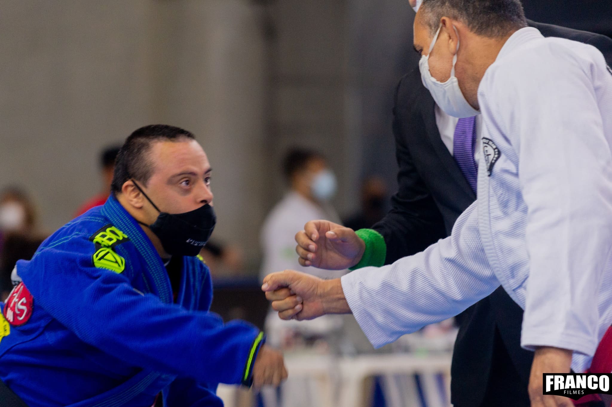 Momentos do para-jiujitsu