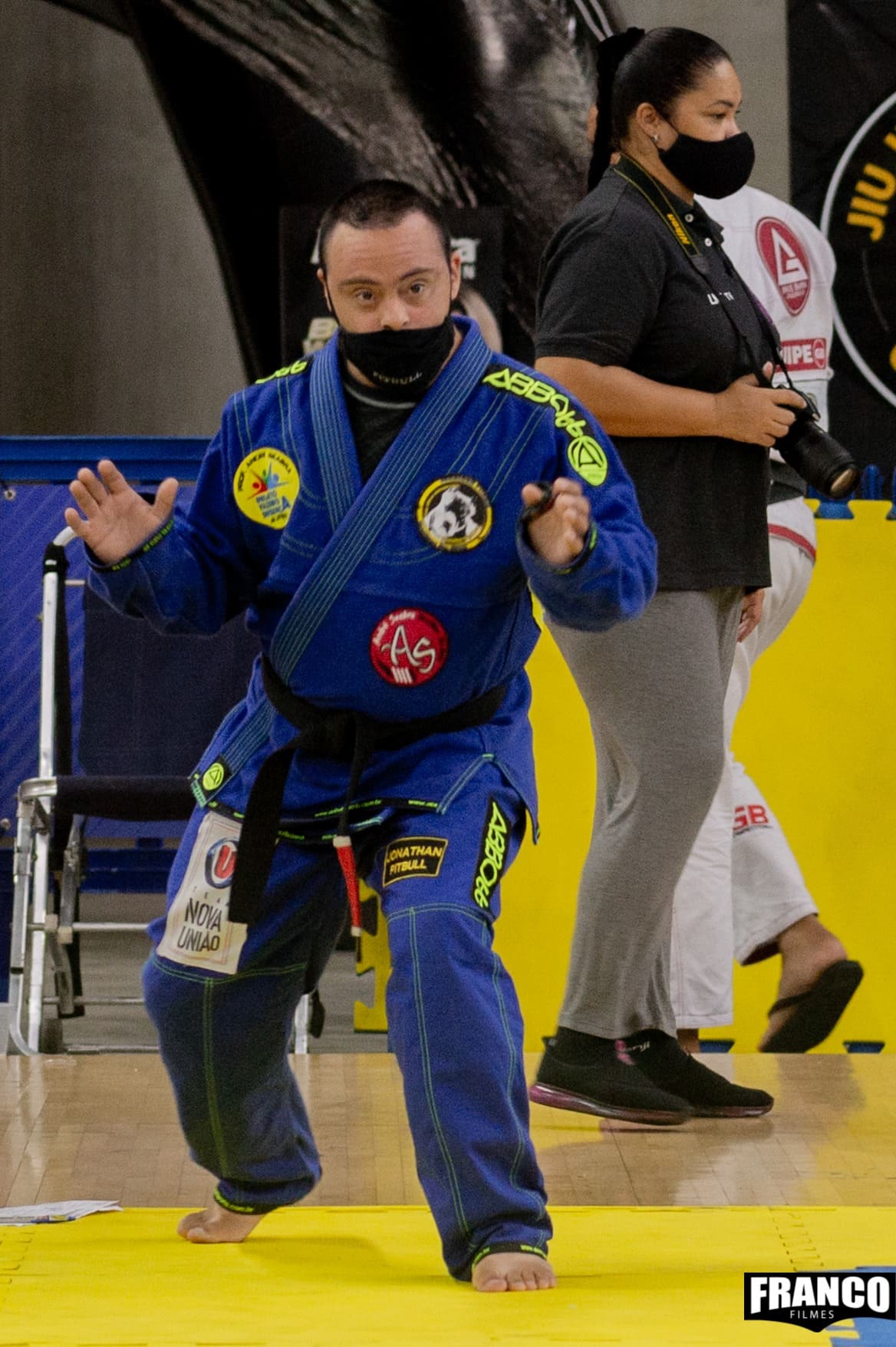 Momentos do para-jiujitsu